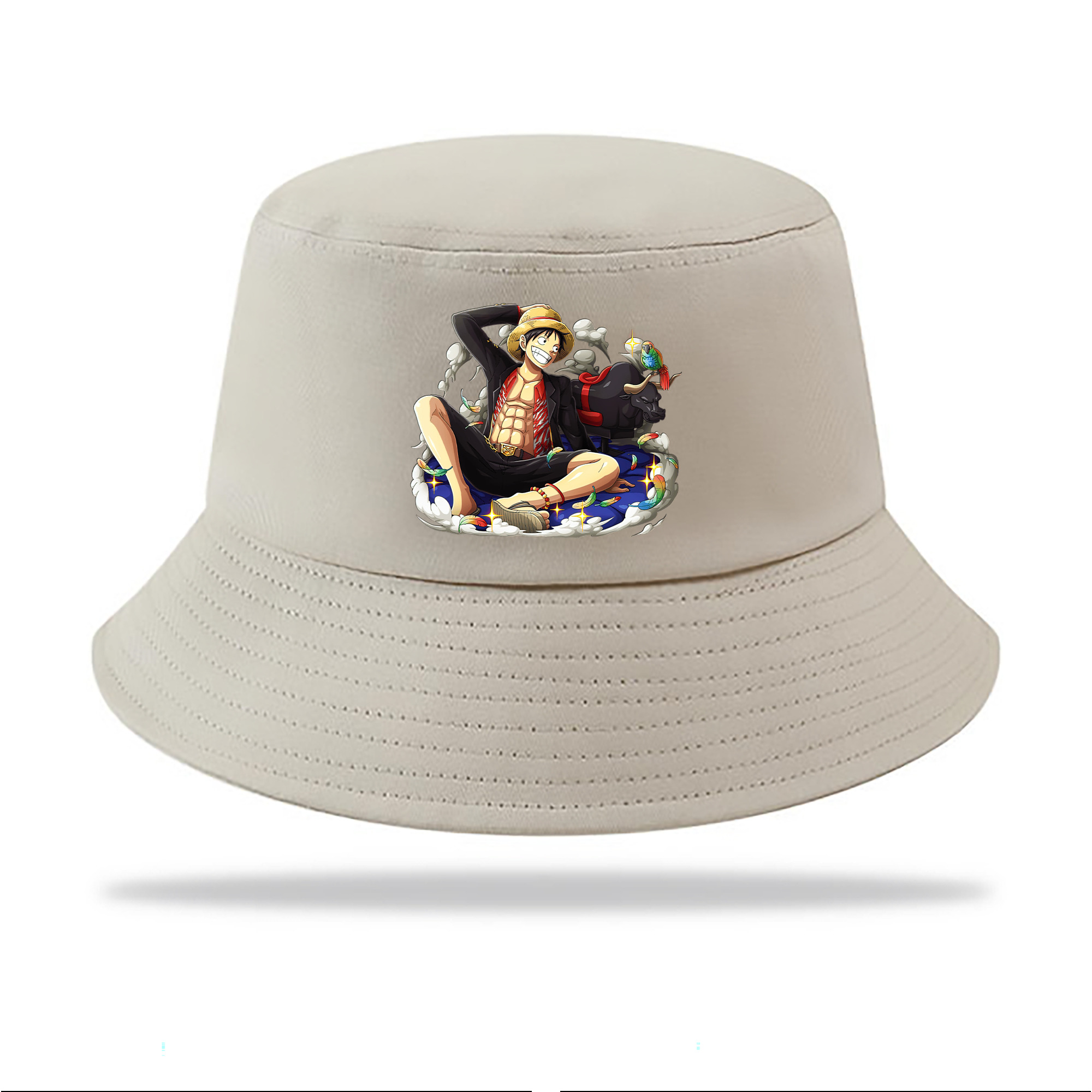 （画像用） ワンピース モンキー・D・ルフィ ONE PIECE Monkey D. Luffy アウトドア日除けバケットハット
